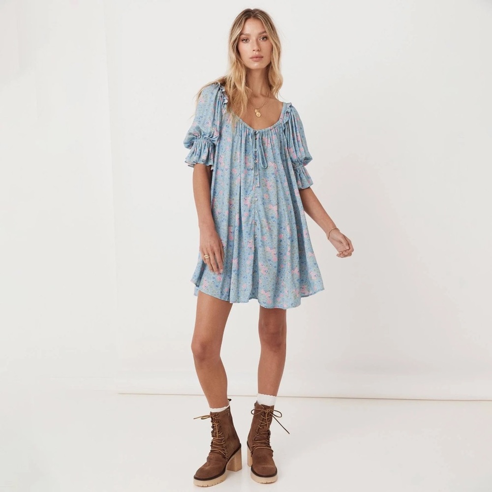 Spell dolly mini dress XXS BUT FITS LIKE XS so I’ve tagged it XS